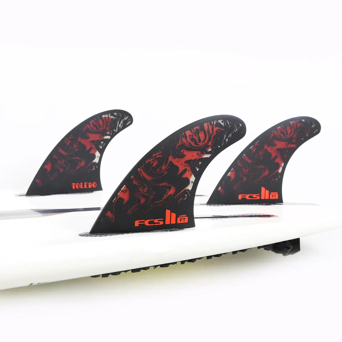 FCS Surfboard Fins Filipe Toledo Tri Fins