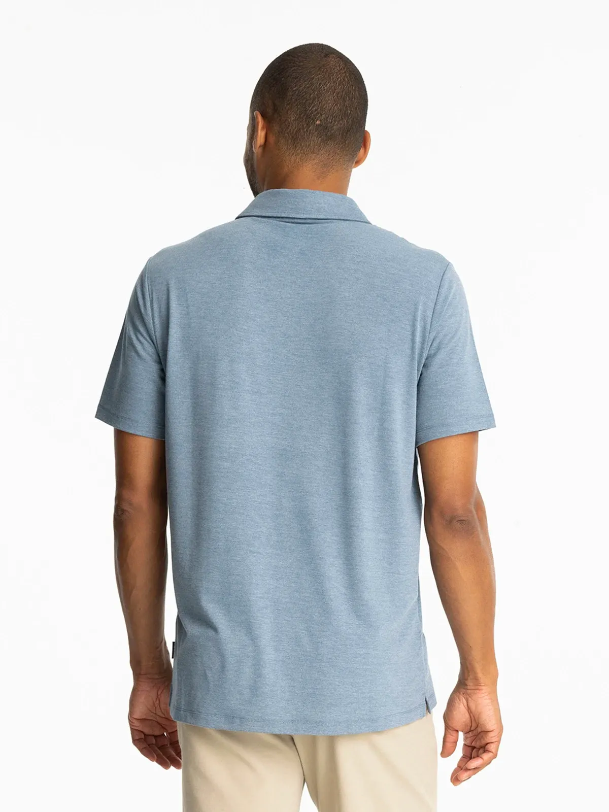 Free Fly Mens Knit Bamboo Flex Polo II