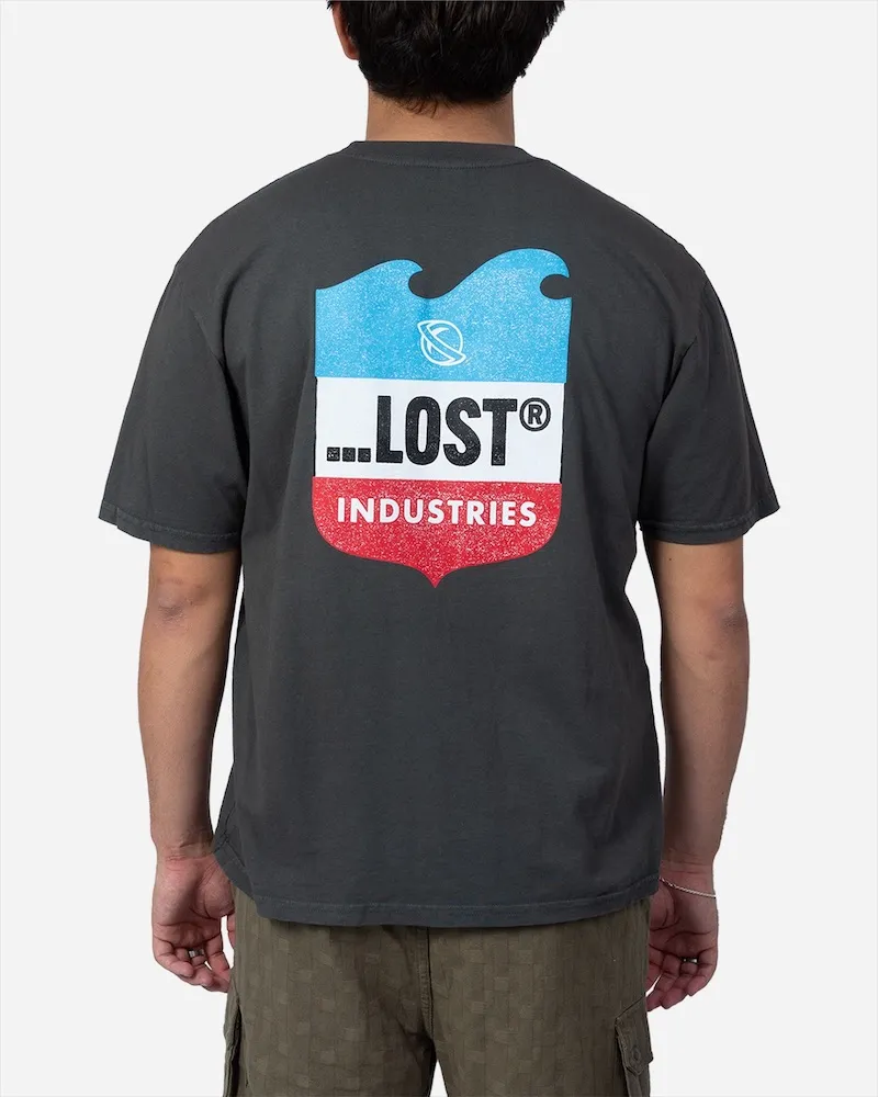 Lost Mens Shirt Emblem Boxy
