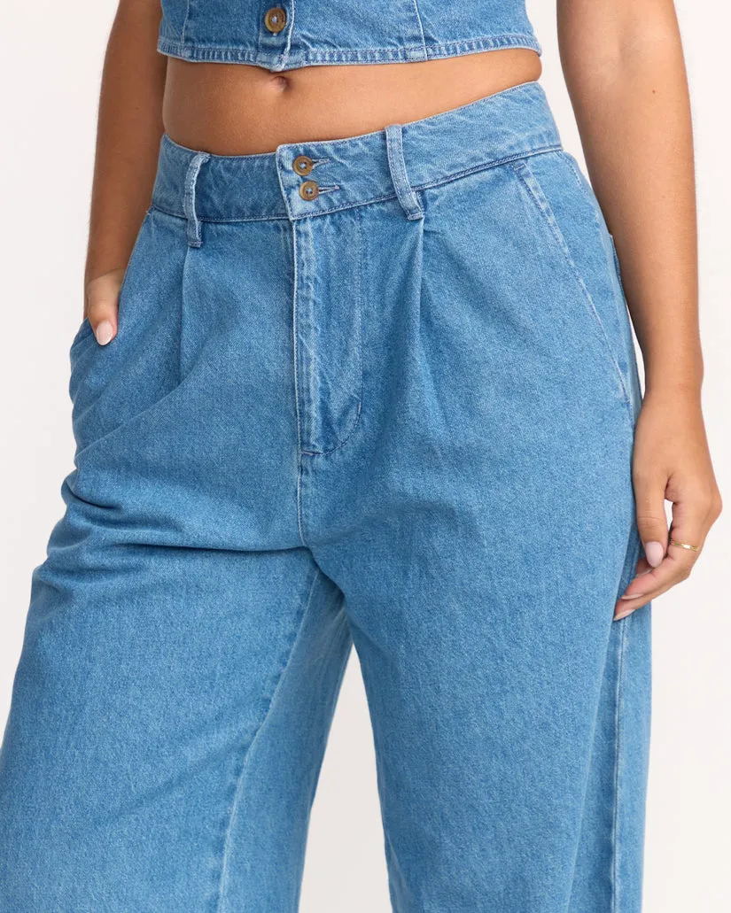 Billabong Womens Pants Wave Washed