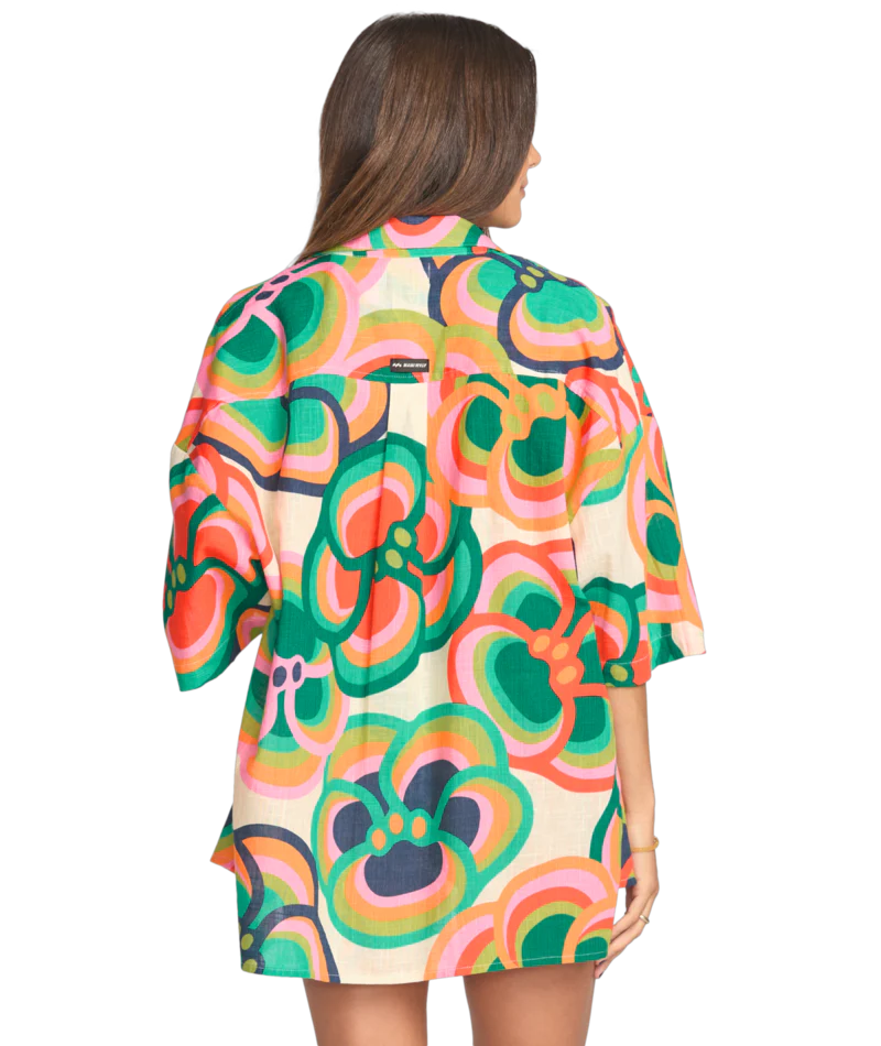 Billabong Womens Shirt Mami Wata Beach Side