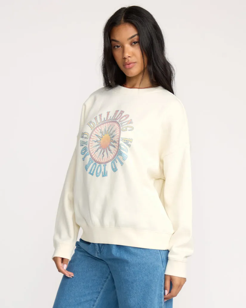 Billabong Womens Sweatshirt Echo Crewneck