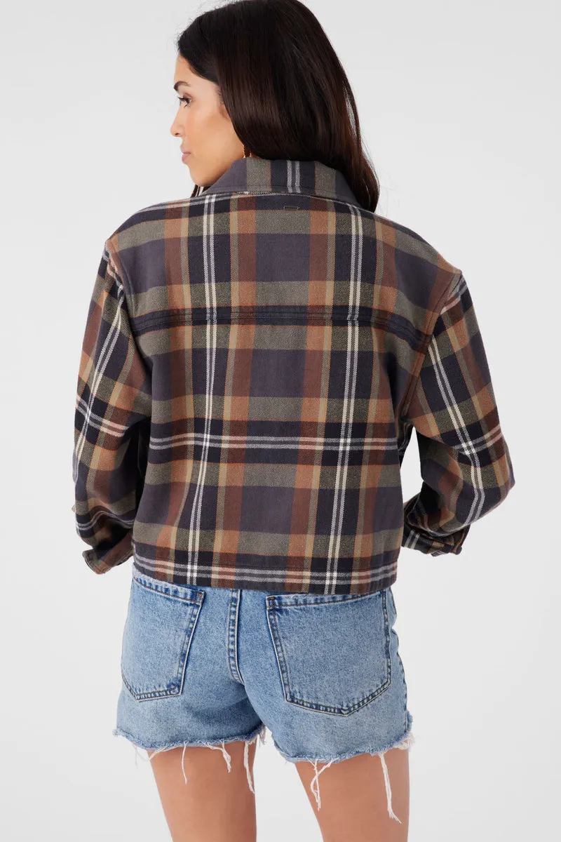 Oneill Womens Shirt Roy Flannel