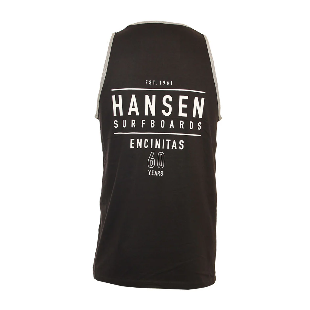 Hansen Mens Tank Top 60 Logo