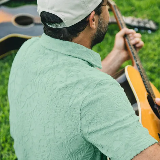 Howler Brothers Mens Knit Plusherman Terry Polo