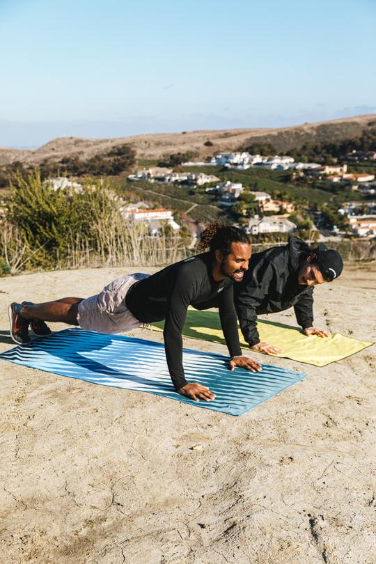 Nomadix Towel Heat Wave Blue Green