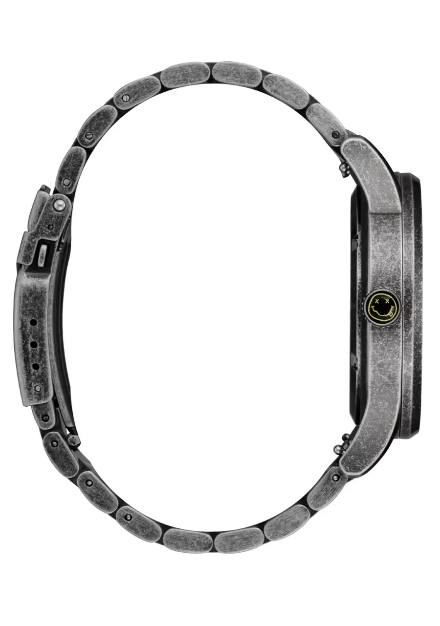 Nixon Watch Nirvana Nixon Sentry Wobble Yellow Smiley Face