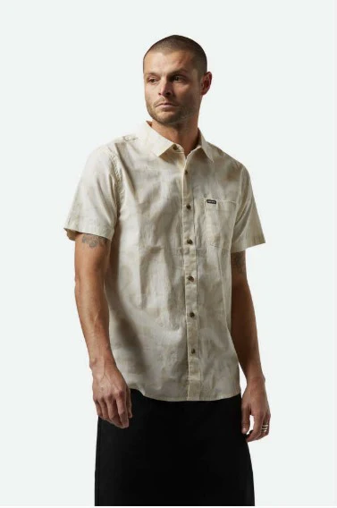 Brixton Mens Woven Charter Print