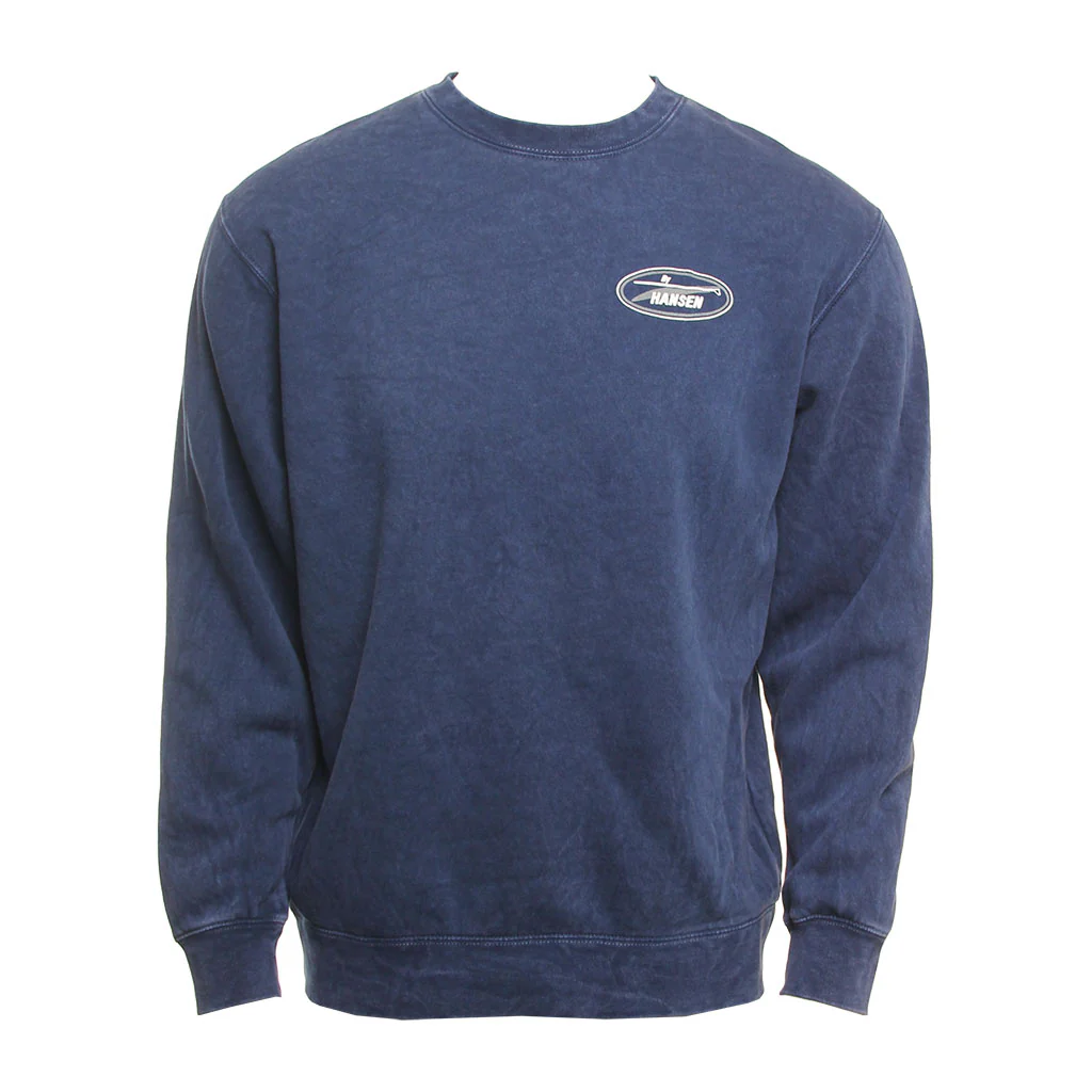 Hansen Mens Sweatshirt Original Logo Saltwater Crew