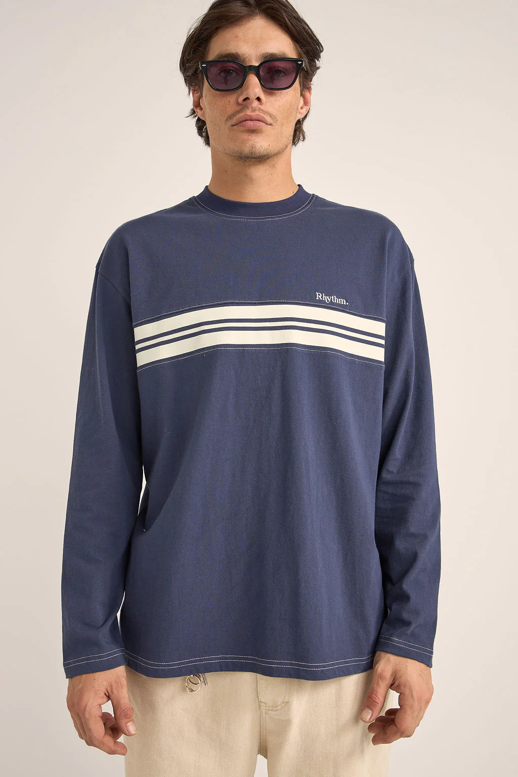 Rhythm Mens Shirt Vintage Panel