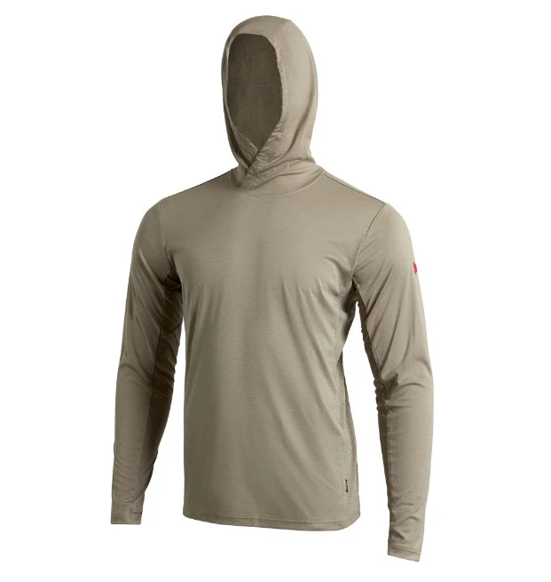 Florence Marine X Mens Shirt Sun Pro LS Crossover Hooded UPF