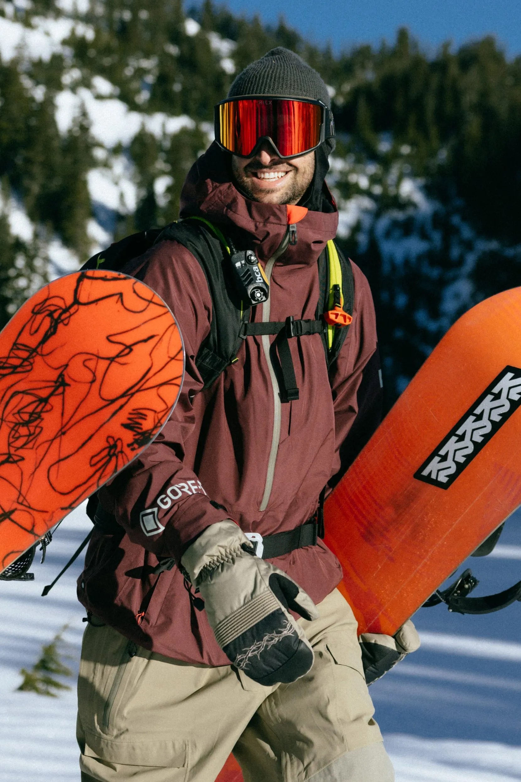 686 Mens Snow Jacket GORE-TEX Fragment Shell Anorak
