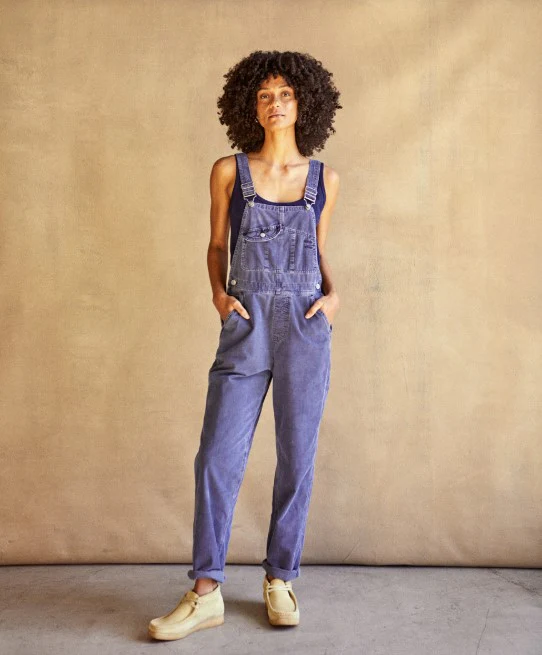 Outerknown Womens Pants Voyage Cord Overalls