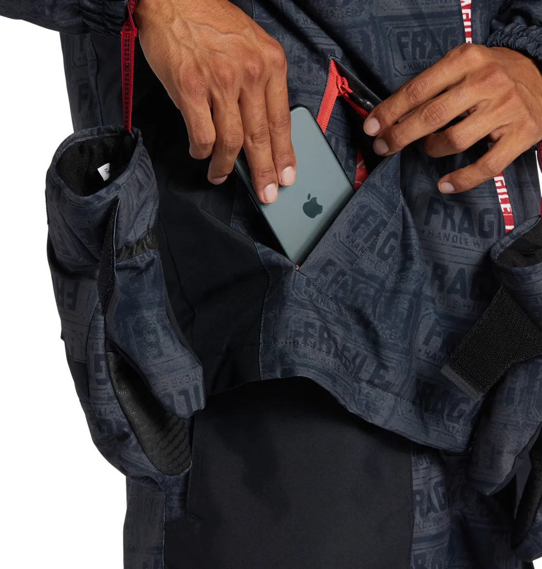 DC Mens Snow Jacket Andy Warhol x DC Shoes Vista