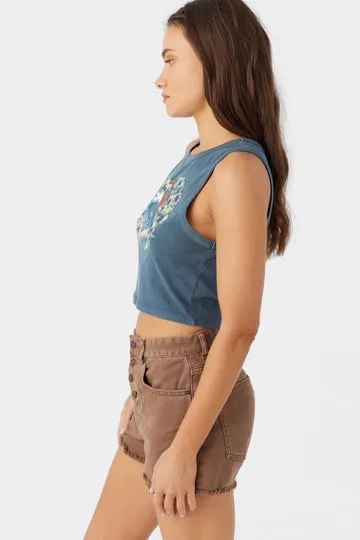 Oneill Womens Tank Top Parrot
