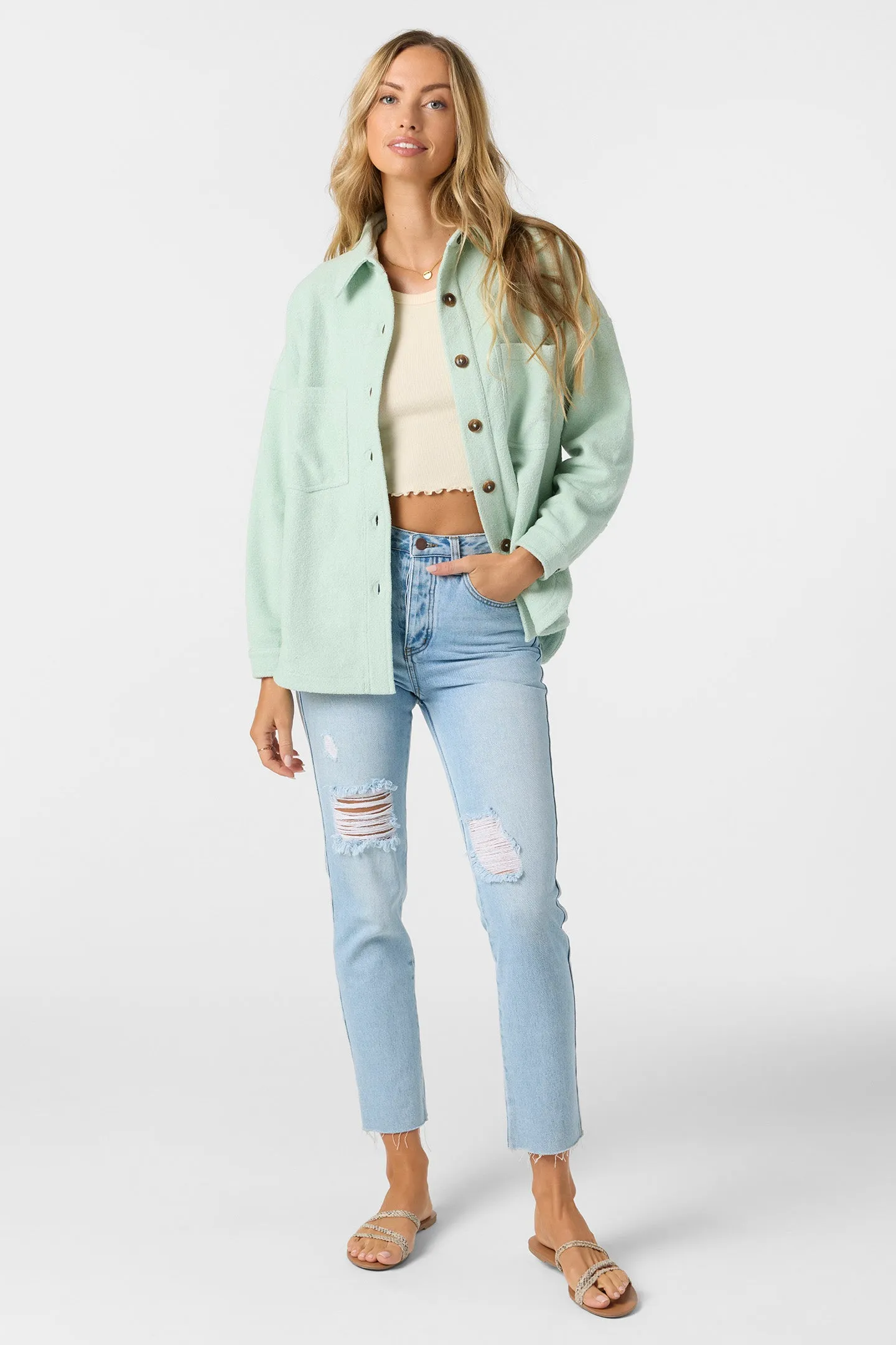 Oneill Womens Jacket Wavelength Fleece Zip