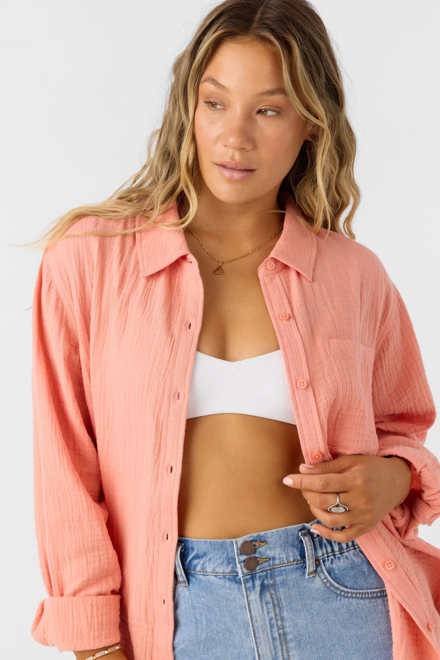 Oneill Womens Shirt Leni Relaxed
