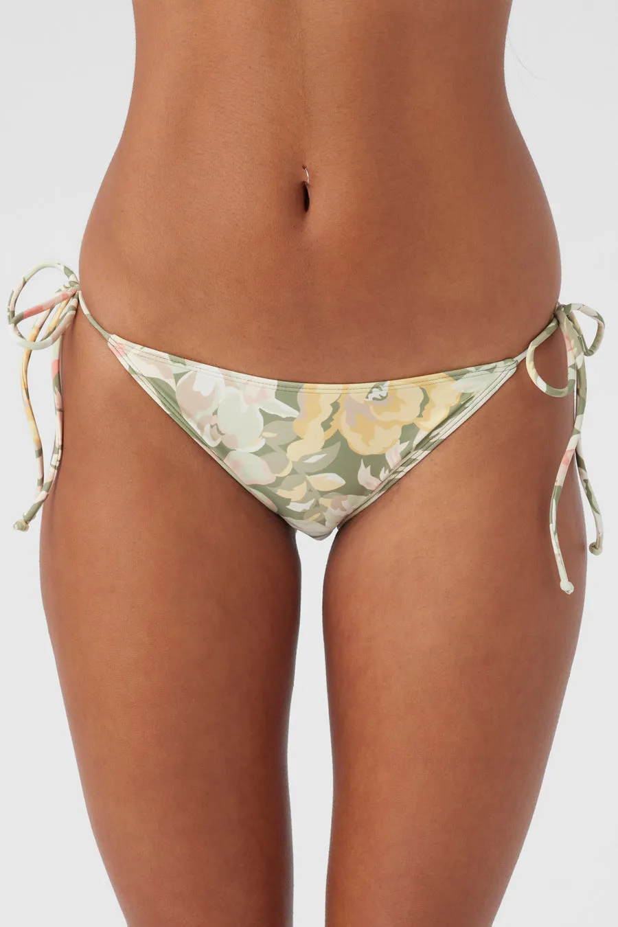 Oneill Womens Bikini Bottoms Veda Tropical Maracas Tie Side