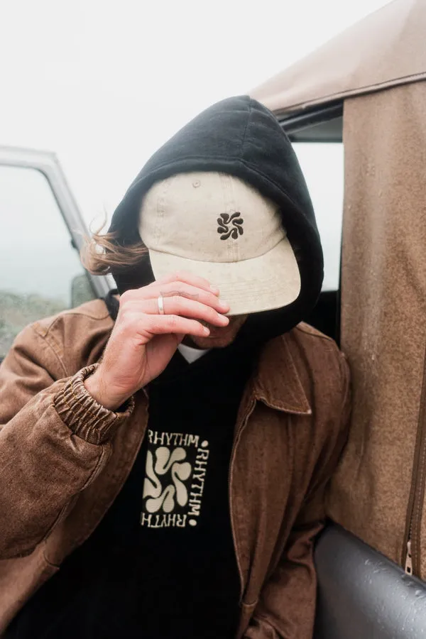 Rhythm Mens Sweatshirt Grange Fleece Hood