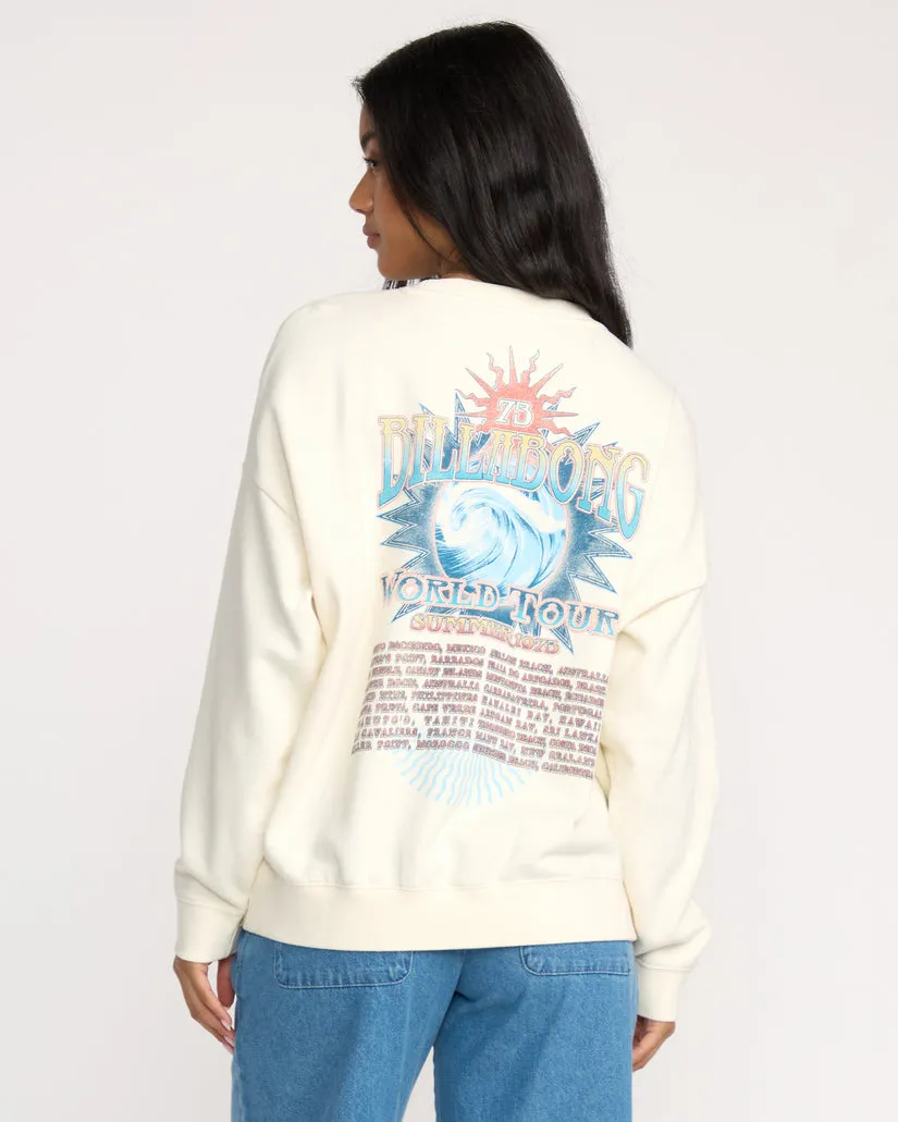 Billabong Womens Sweatshirt Echo Crewneck