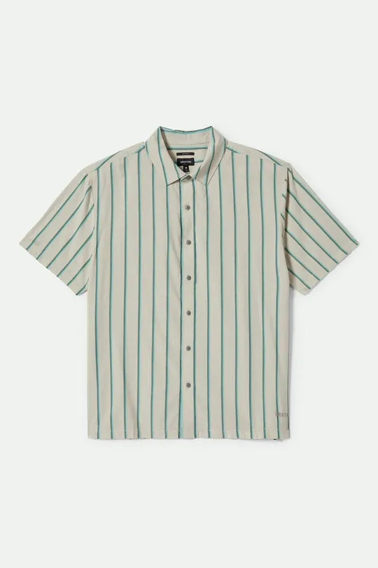 Brixton Mens Woven CRU Stripe Relaxed