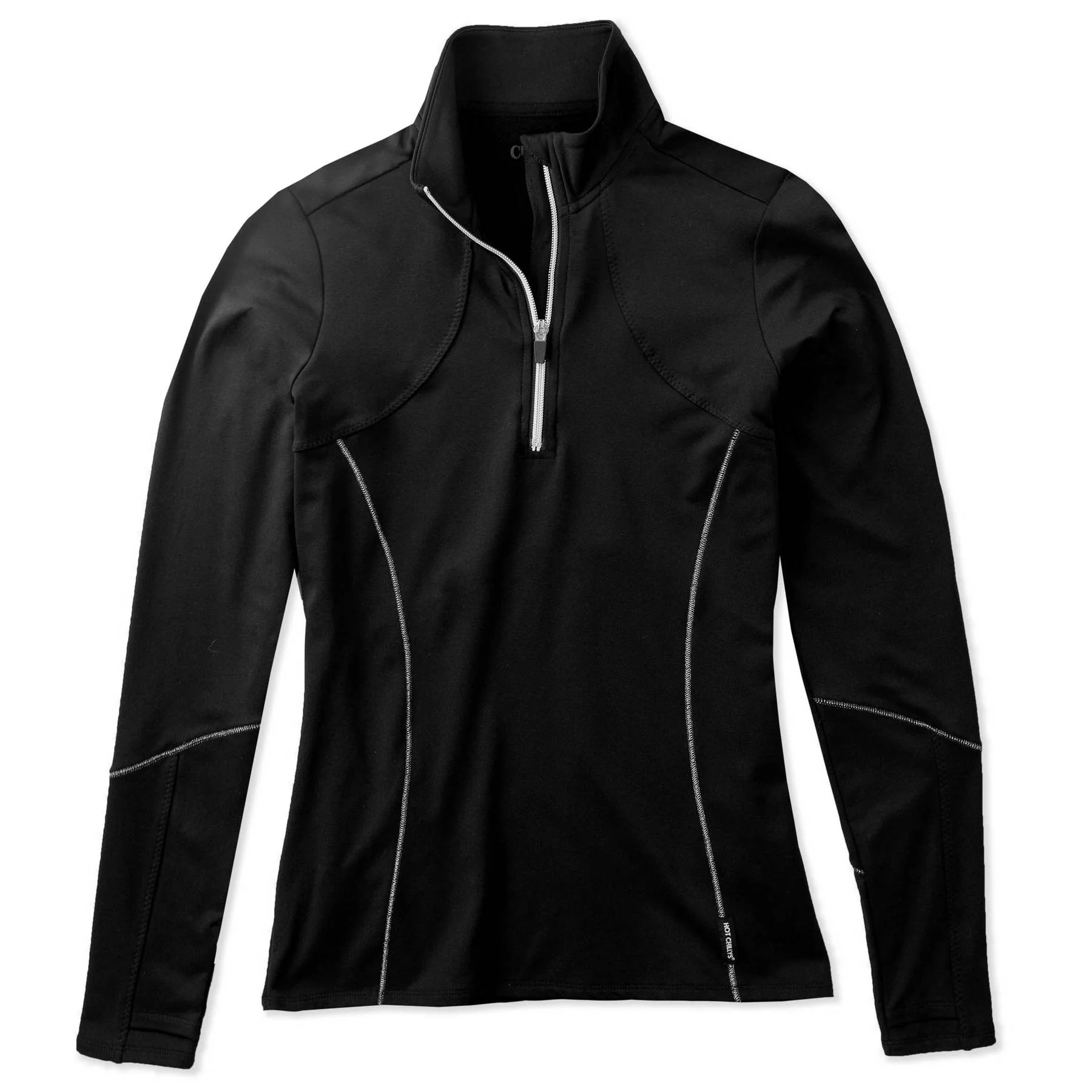 Hot Chillys Womens Base Layers Elite Meta Zip-T