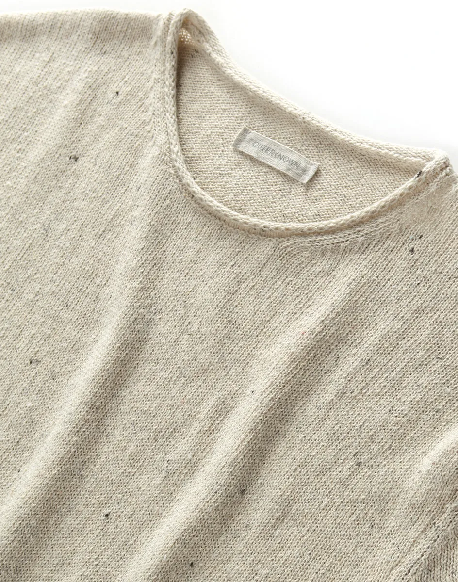 Outerknown Womens Shirt Crescent Knit Top