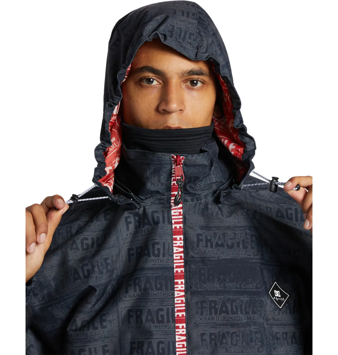 DC Mens Snow Jacket Andy Warhol x DC Shoes Vista