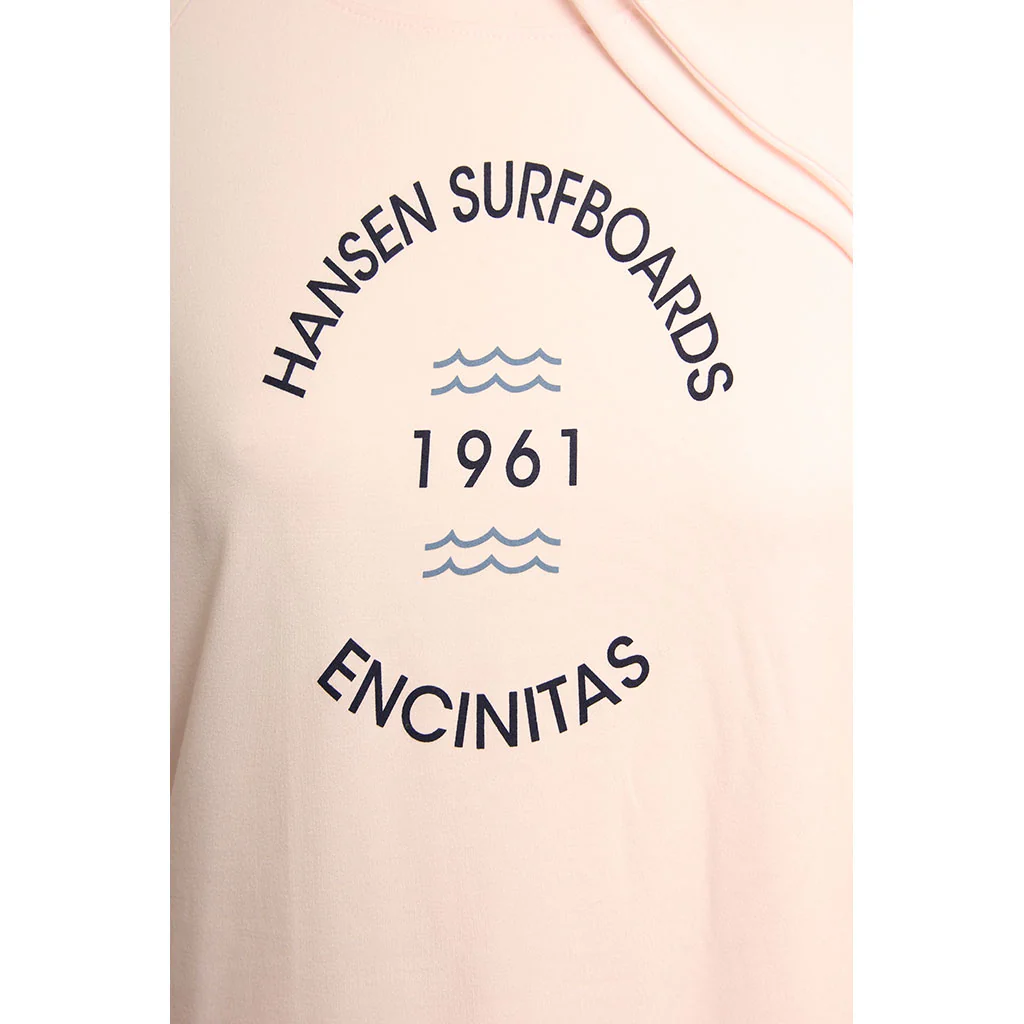 Hansen Womens Sweatshirt Drained Tech Pullover Hoodie