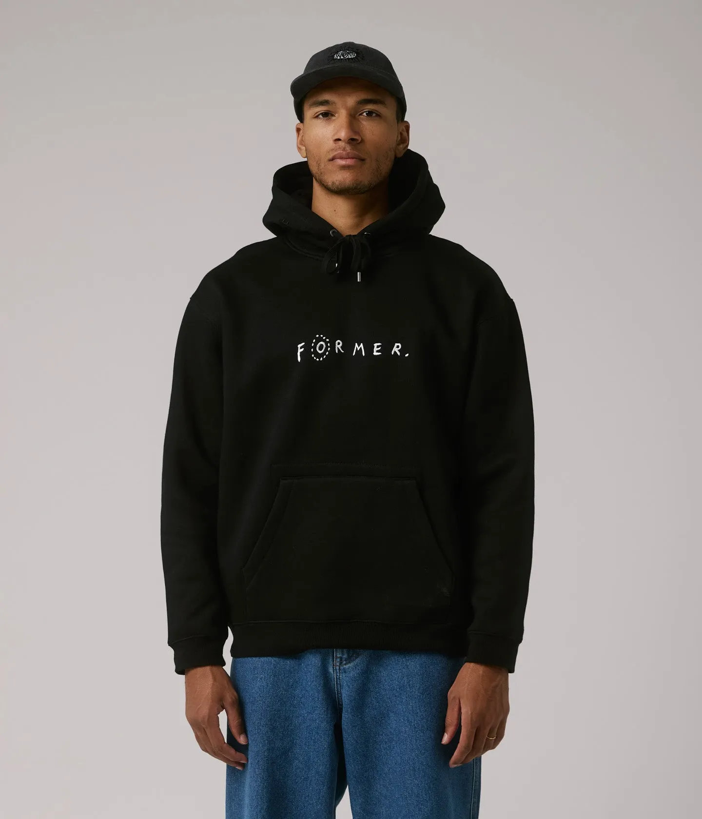 Former Mens Sweatshirt Skittish Hood