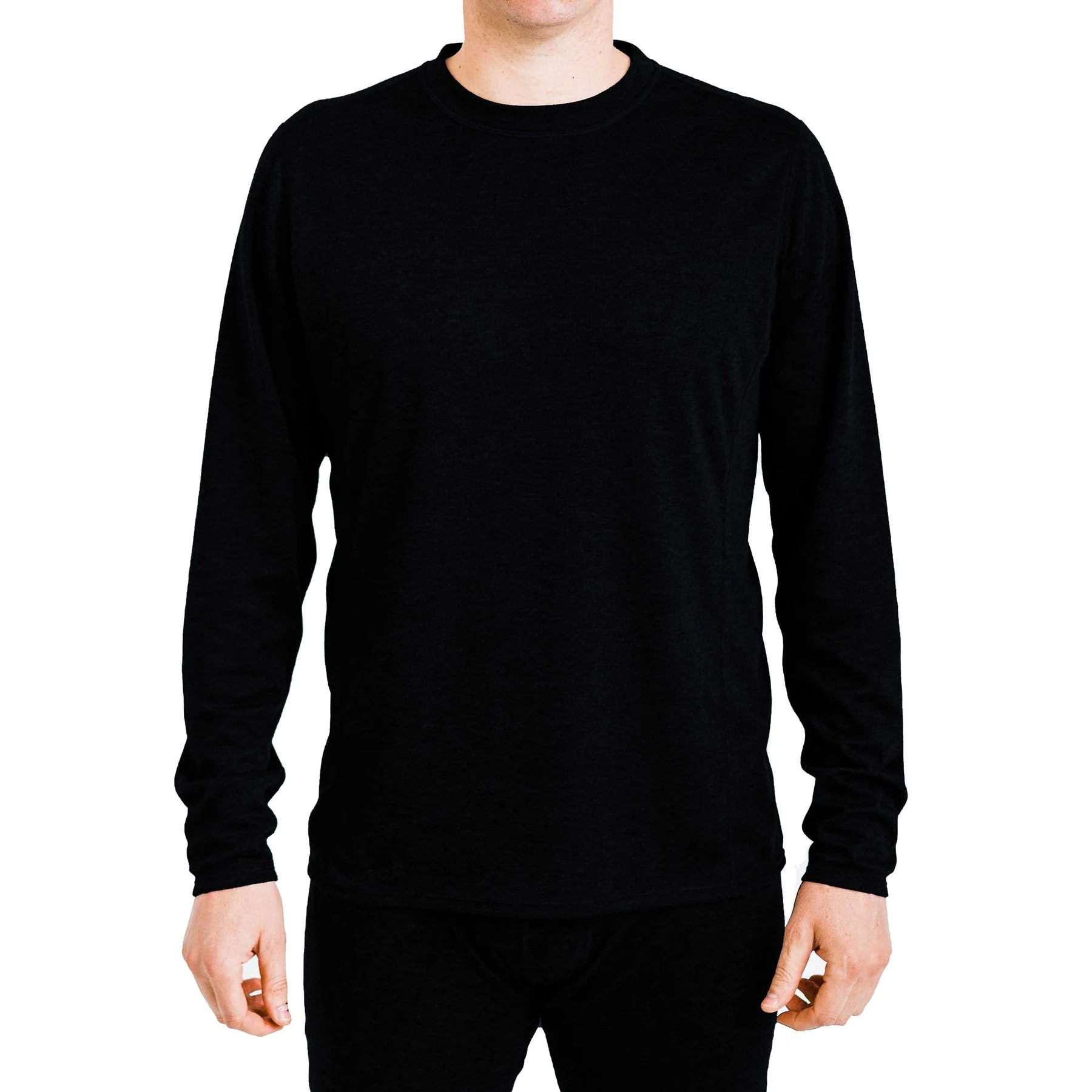 Hot Chillys Mens Snow Layers Pepper Double Layer Crew