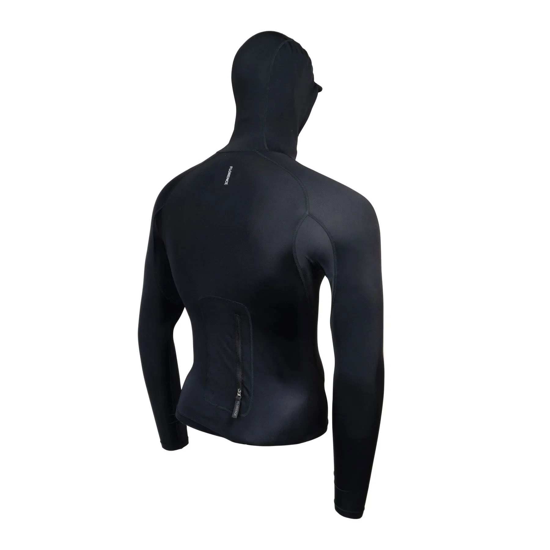 Florence Marine X Mens Rashguard Long Sleeve Utility Pocket Hooded