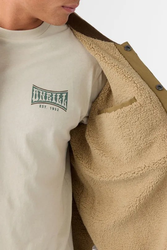 Oneill Mens Jacket Bronsen High Pile Lined