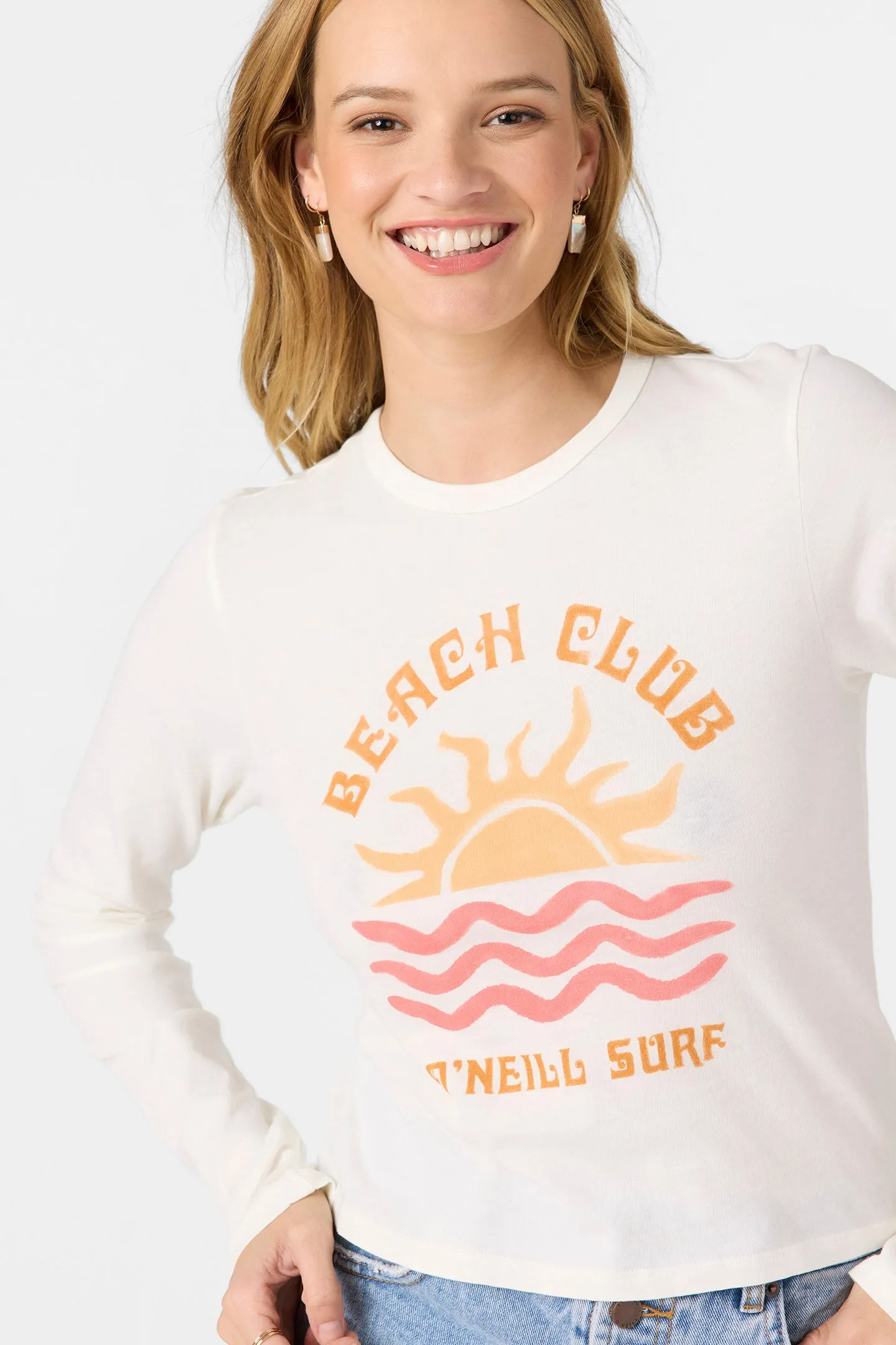 Oneill Womens Shirt Shoreline Long Sleeve Tee