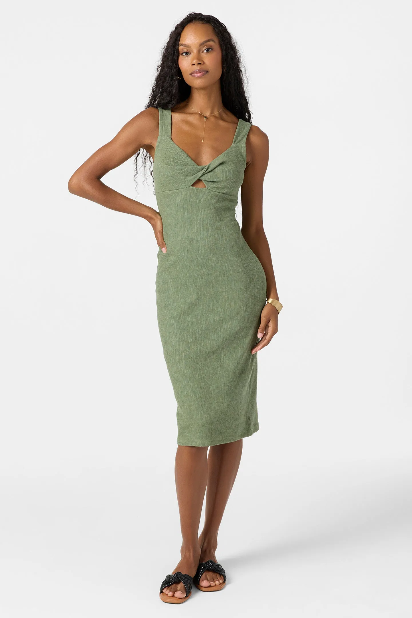 Oneill Womens Dress Jaslyn Midi