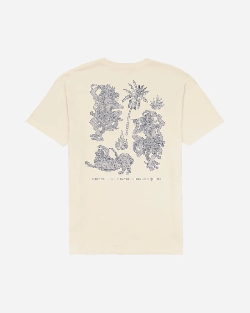 Lost Mens Shirt Sundowners Vintage Dye