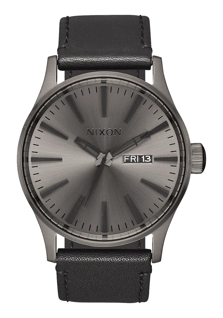 Nixon Watch Sentry Leather