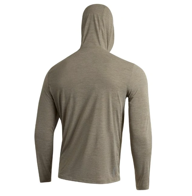 Florence Marine X Mens Shirt Airtex Long Sleeve Hooded