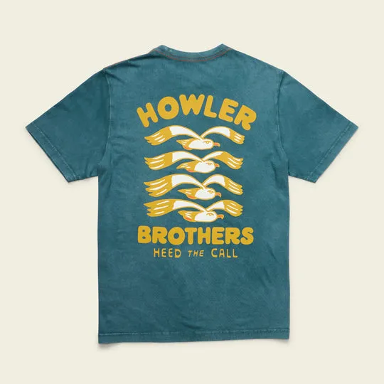 Howler Brothers Mens Shirt Flocka Seagulls