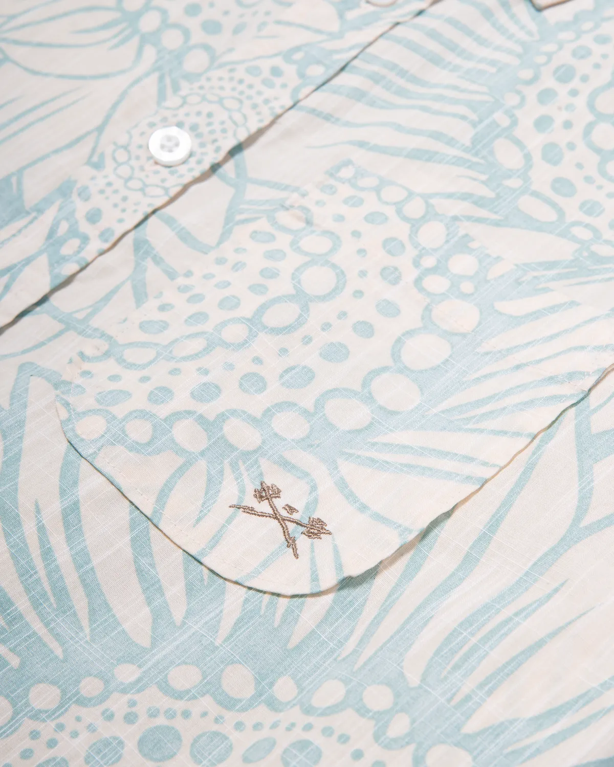 Dark Seas Mens Woven Merle