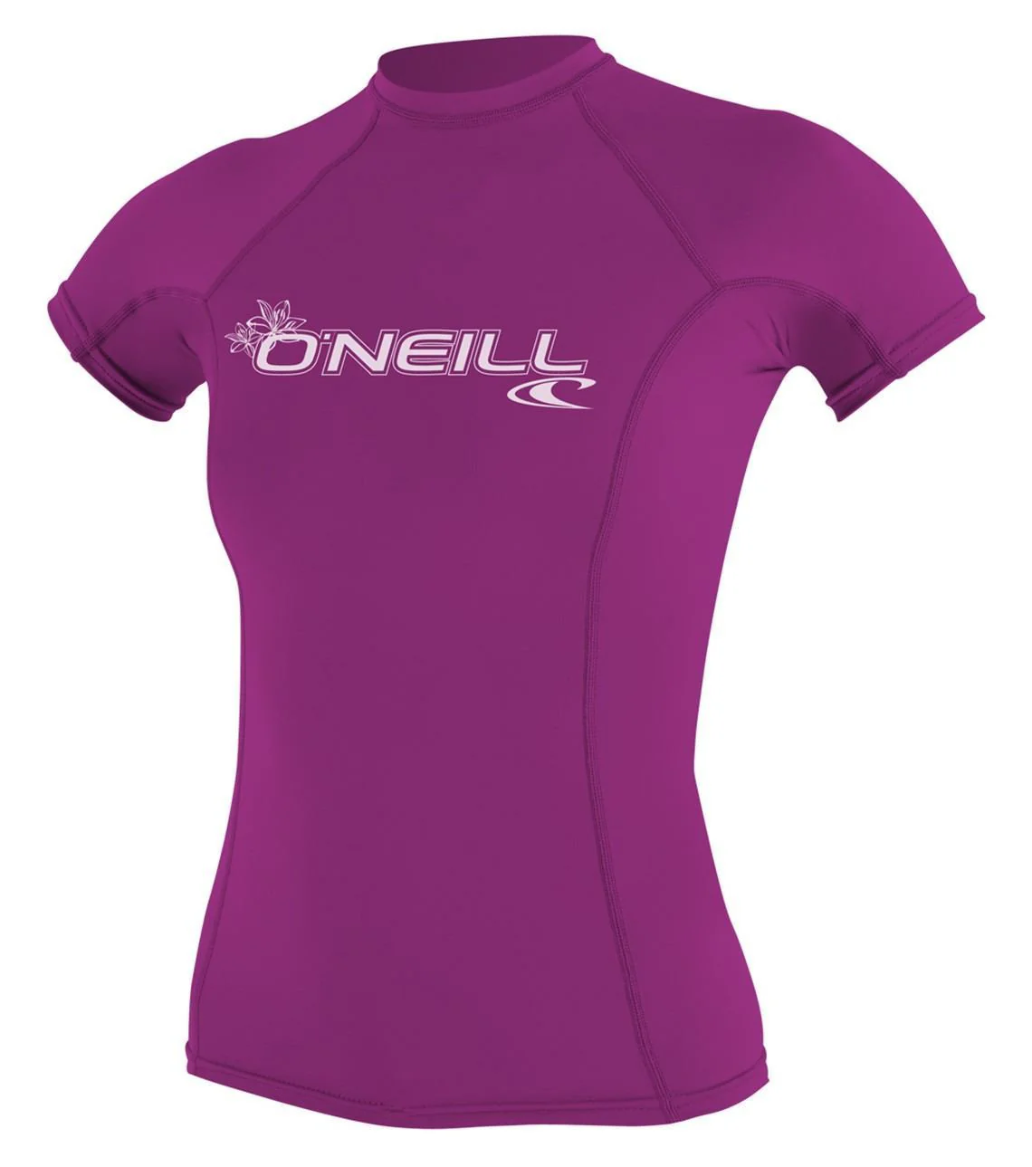 Oneill Womens Rashguard Basic Skins SS Crew