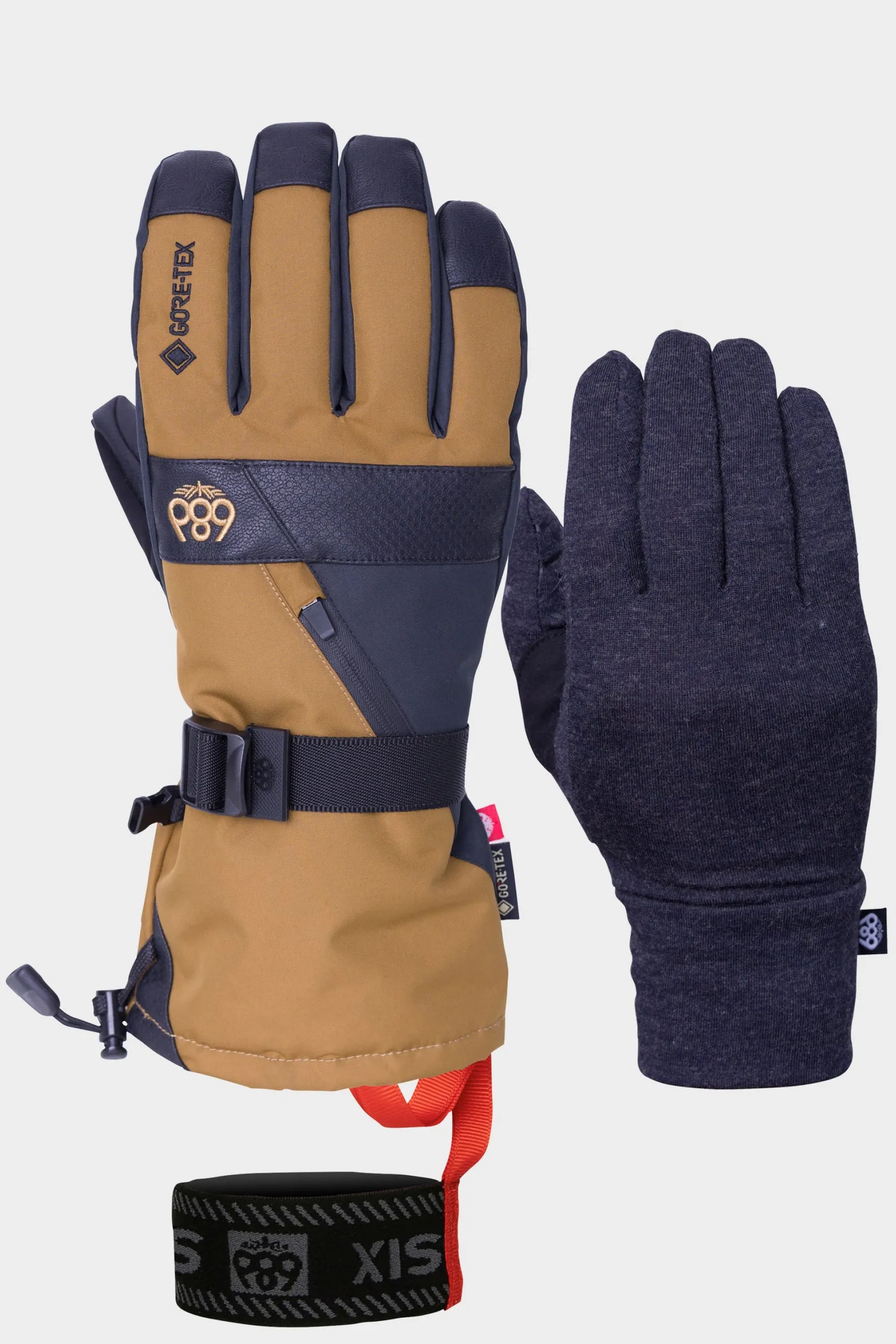 686 Mens Gloves GORE-TEX SMARTY 3-in-1 Gauntlet