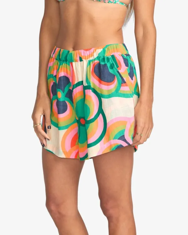Billabong Womens Shorts Mami Wata Sea Ya Elasticated