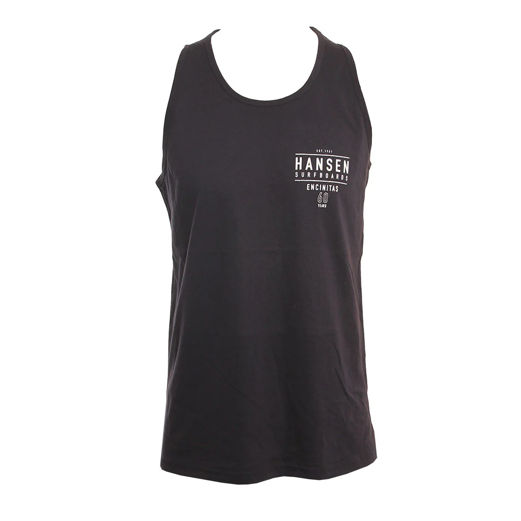 Hansen Mens Tank Top 60 Logo