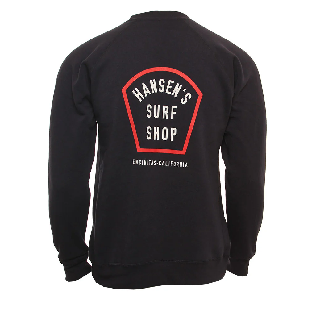 Hansen Mens Sweatshirt Coffin Crew