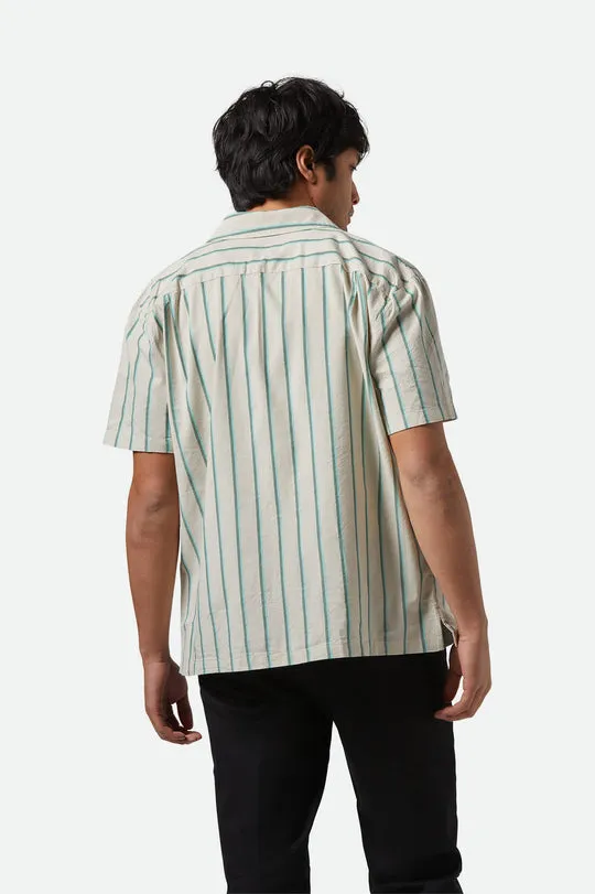 Brixton Mens Woven CRU Stripe Relaxed
