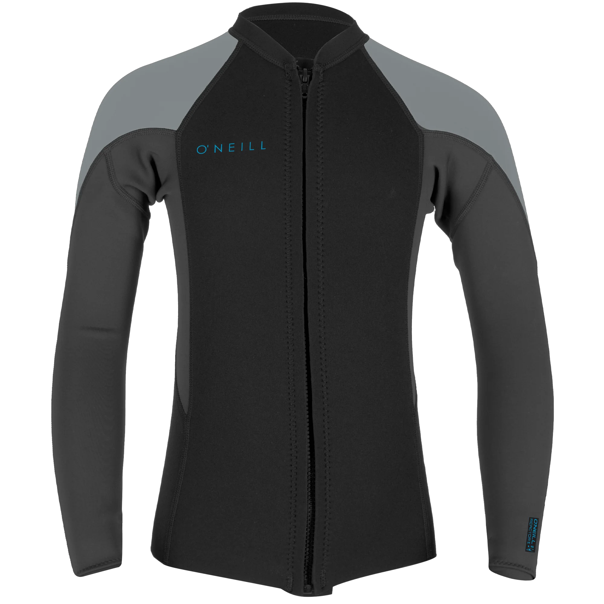 Oneill Youth Wetsuit Reactor II 2mm Front Zip Long Sleeve Jacket