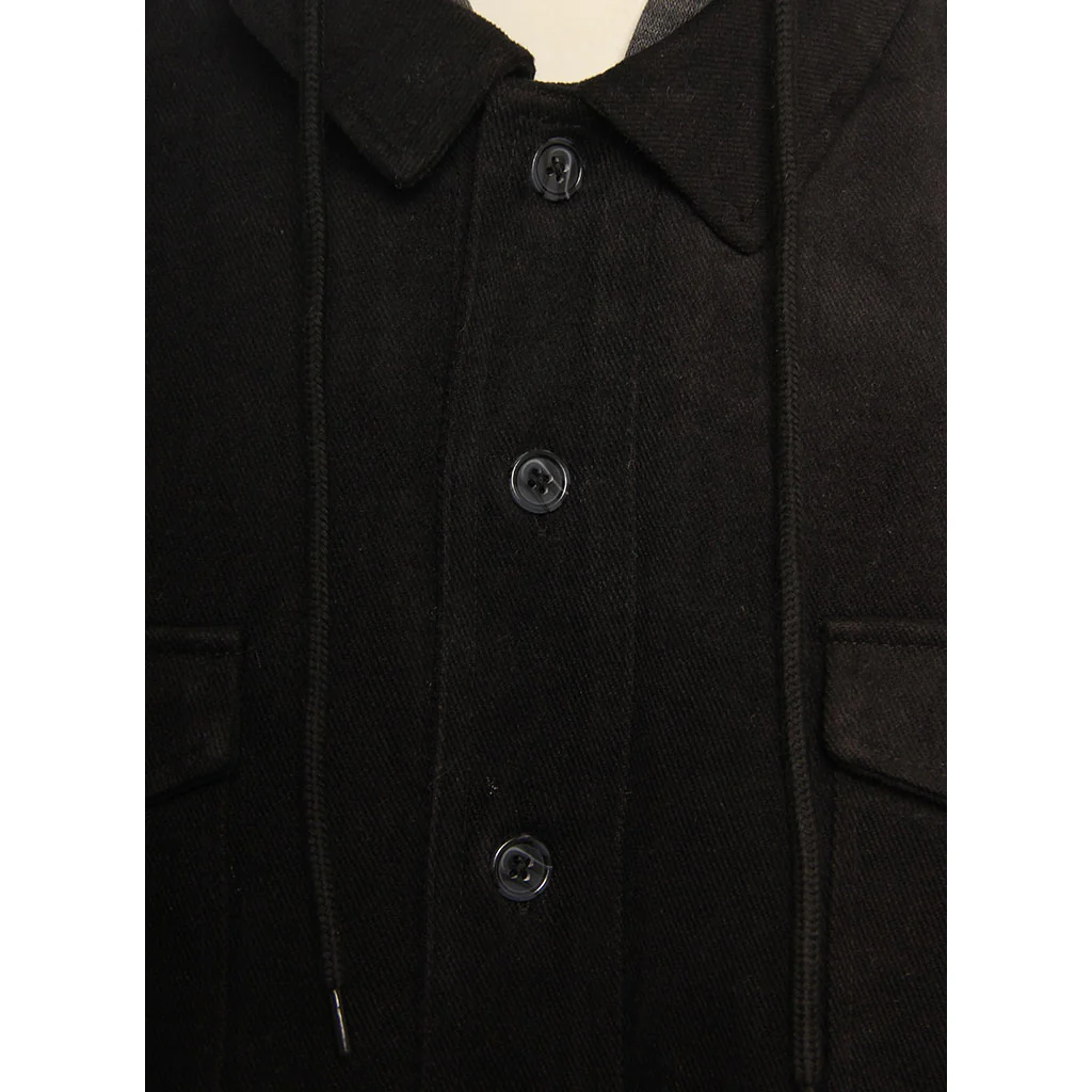 Hansen Mens Jacket Trenton Hooded Sherpa