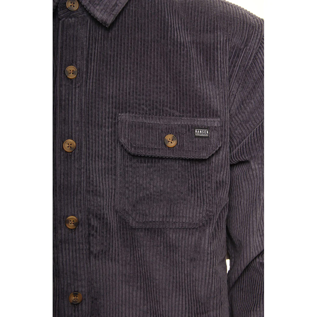 Hansen Mens Shirt Yonder Corduroy