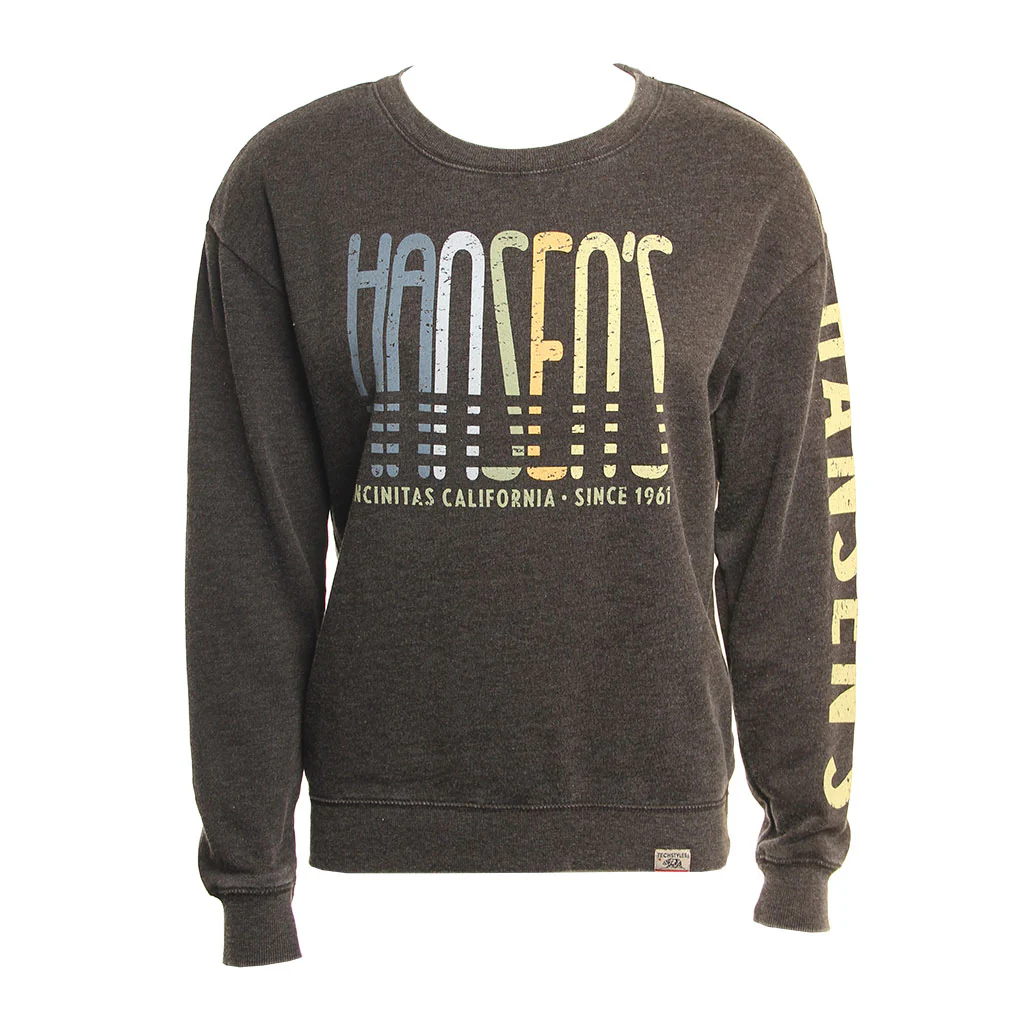 Hansen Womens Sweatshirt Curly Sue Crew
